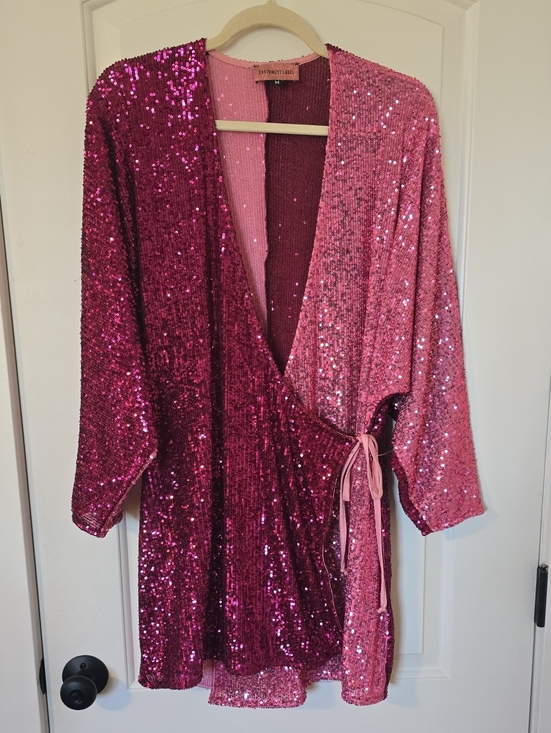 Eastnwest Label Dresses & Skirts - EASTNWEST LABEL Two Tone Sequin Dress